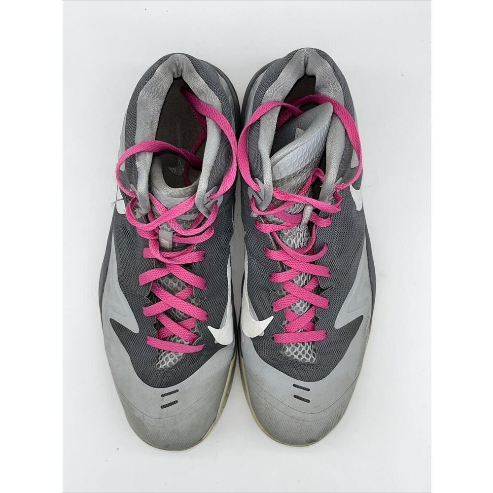 NIKE Air Max Premiere Basketball Shoe Mens Size 12 Dark Light Gray 653638-010 - Picture 4 of 9